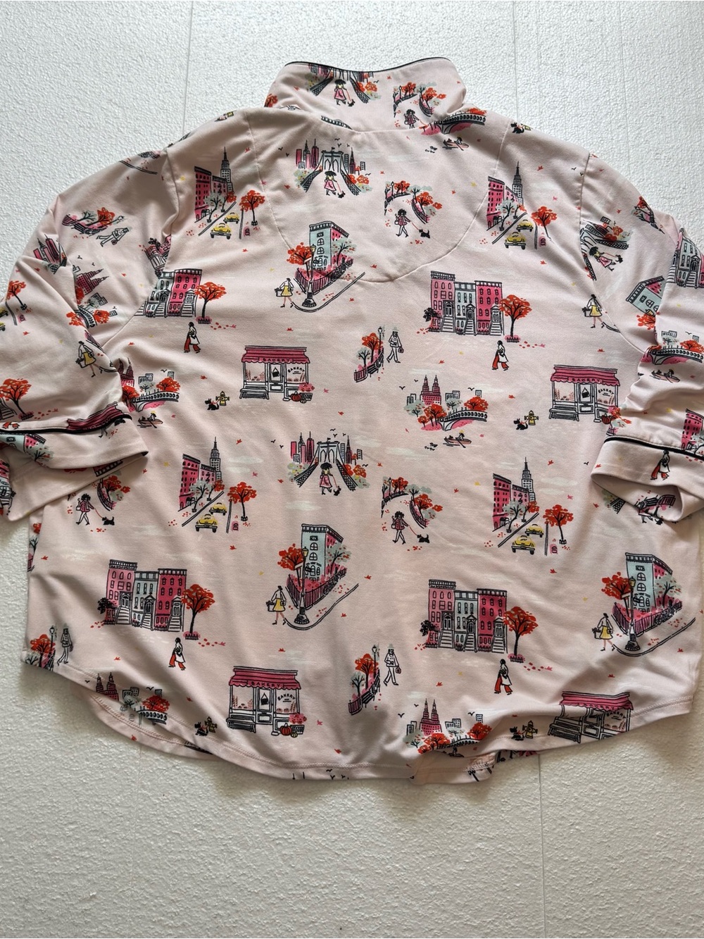 Kate Spade City Print 2-pc Pajama Set Women's 3XL - Picture 2 of 7